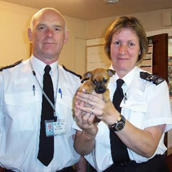 Me with Bill and Margaret the dog wardens