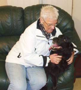 Bonnie and her mum.