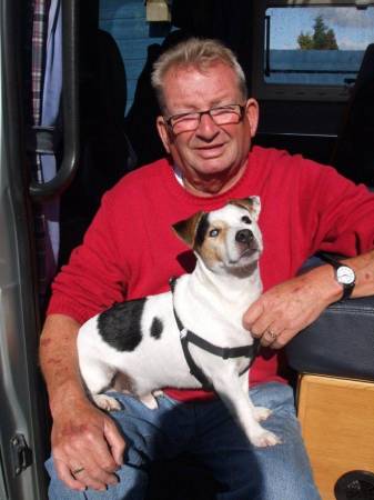 Benson at home with his daddy xx