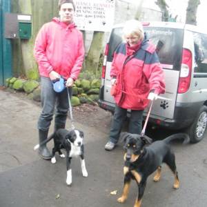 Ian with Tara & Alfie